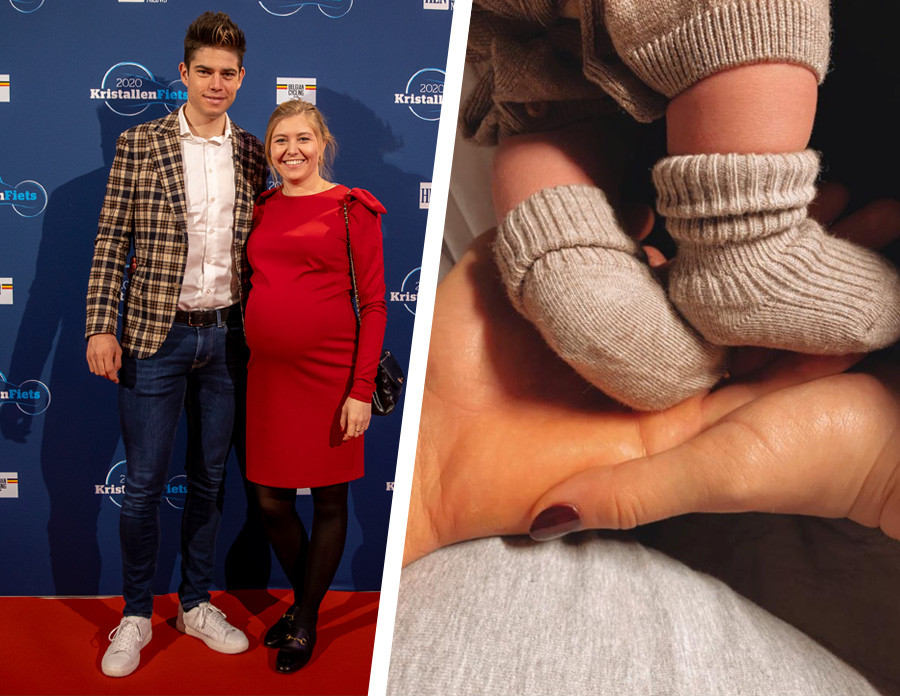 heugelijk nieuws wout van aert en sarah de bie verwelkomen zoontje