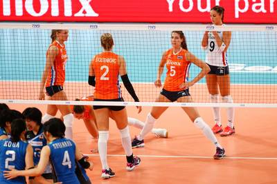 Bekijk hier de samenvatting van Brazilië-Nederland in de Volleybal World Grand Prix