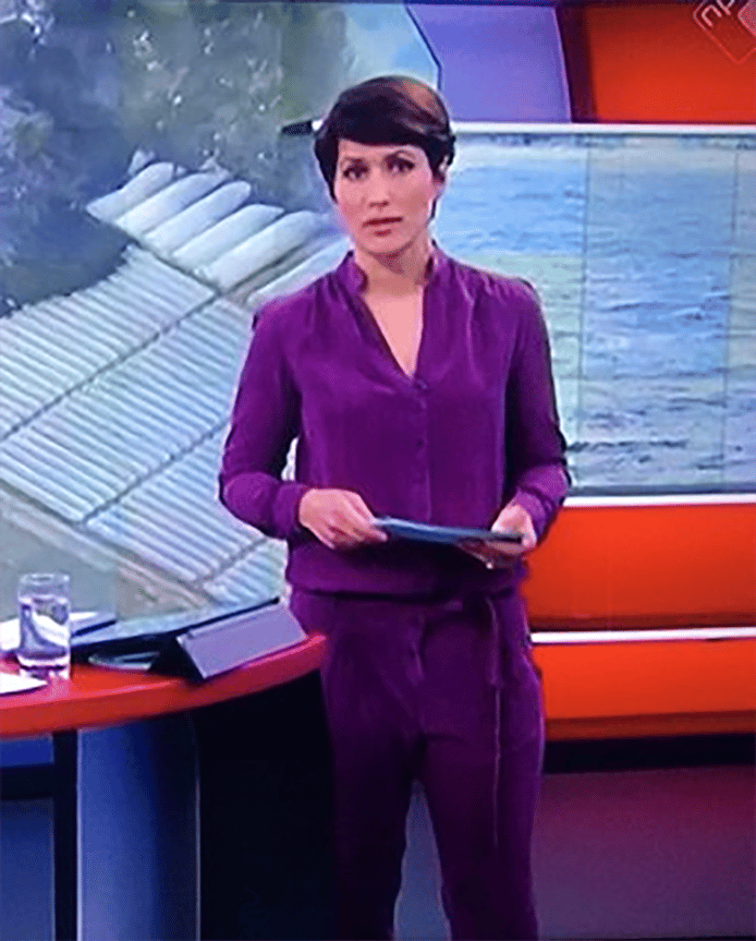 Annechien Onder Vuur Door Paarse Teletubbie Outfit Show Ed Nl