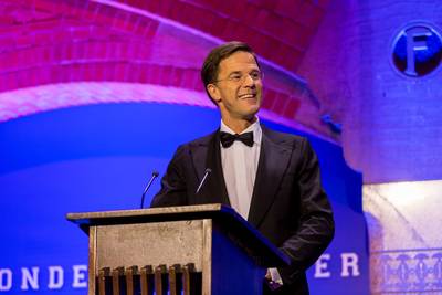 Nog geen duidelijkheid over nieuw Correspondents' Dinner met Rutte