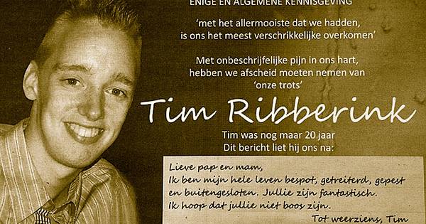 Vara biedt ouders Tim Ribberink excuses aan | TV & Radio | AD.nl - AD.nl