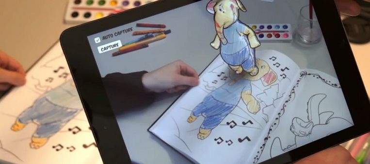 Disney Lanceert App Om Figuurtjes In Kleurboeken Tot Leven Te