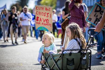 Mensen massaal de straat op voor klimaatprotesten