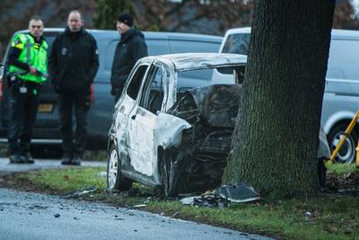 Dode in uitgebrande auto Groesbeek kwam niet om door misdrijf
