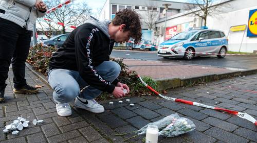 Onze reporter in Hanau