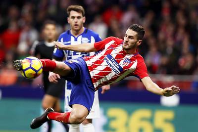 Moeizame zege op Alavés brengt Atlético naar plek 2