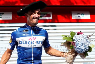 Alaphilippe verbaast zichzelf in San Sebastián: 'Voelde me niet super'