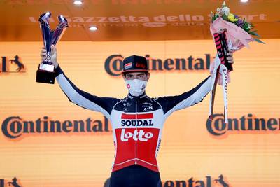 Beloning voor het harde werk: De Gendt krijgt prijs voor superstrijdlust in Giro