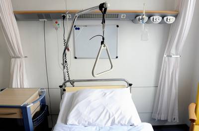 Ze zei: ‘Dat moet altijd! Gaat u maar eens staan’