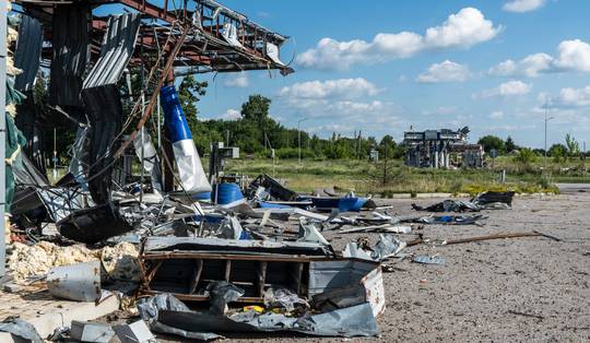 Een nieuw dodelijk front in Oekraïne: zijn geliefde tankstations