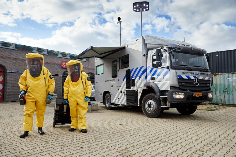 Altijd bedacht op een aanval met giftige stoffen, 24 uur per dag - Trouw