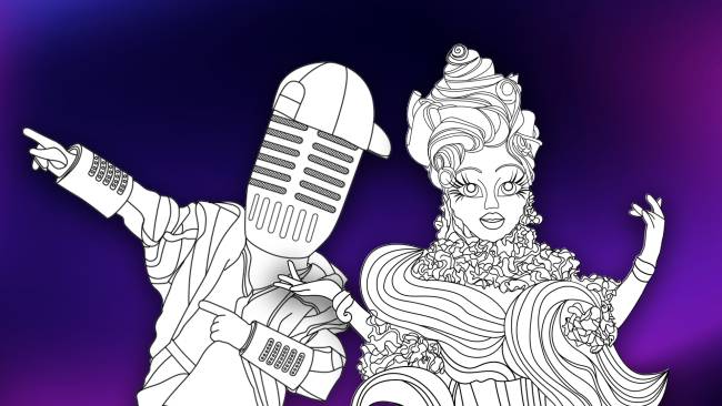 Ontdek The Masked Singer-kleurplaten