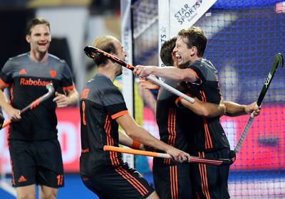Oranje-hockeyers na bloedstollende thriller naar WK-finale