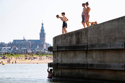 Zwem niet in de Spiegelwaal: er is blauwalg aangetroffen