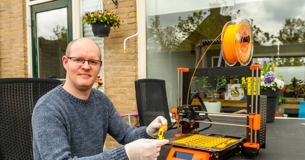 Mondmaskers zitten een stuk prettiger dankzij Peter Hofman en zijn  3D-printers | Alphen | AD.nl