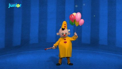 58. Bumba vliegt weg met ballonnen