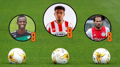 Feyenoord-beul, Blind én PSV-duo blinken uit, Haps door de ondergrens