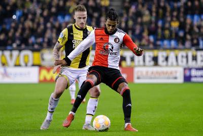 Feyenoord moet rechtsback St. Juste enkele weken missen vanwege hamstringblessure