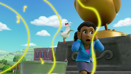 17. Pups redden Boeren-stock & Pups redden de toneelspeler