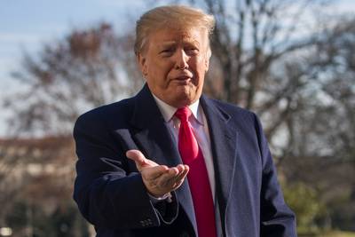 Trump wil nu muur van staal in plaats van beton