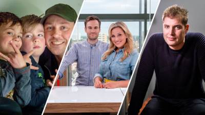 Maarten van der Weijden en vlogfamilie de Bakkertjes in De Ochtend Show to go