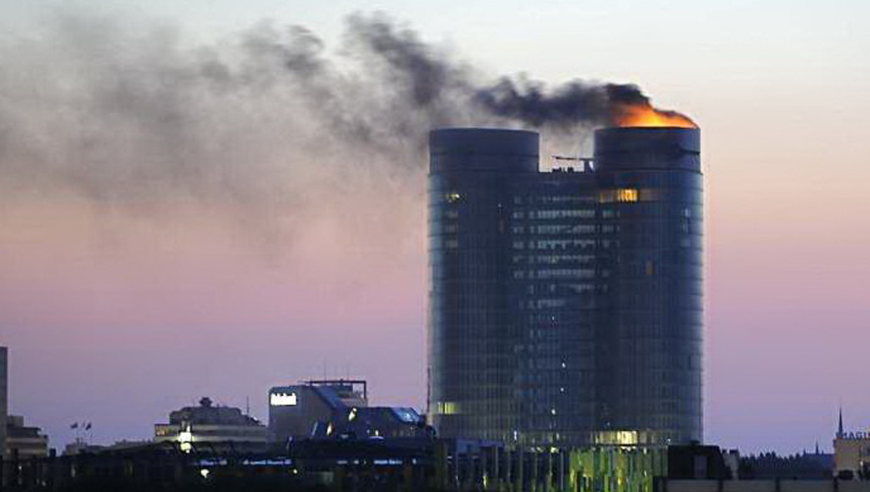 AIVD: claim branden Rabotorens nep | Trouw