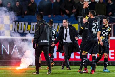 Stadionverbod fans Willem II vanwege vuurwerk