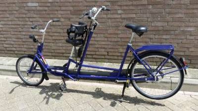 Abel (11) kan niet door de stad nu speciale tandem is gestolen: ‘Anderen hebben er niks aan’