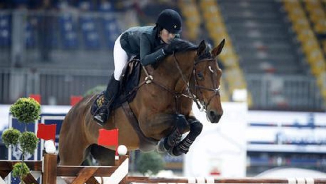 Dochter Bruce Springsteen Wint Jumping Met Belgisch Paard De Morgen