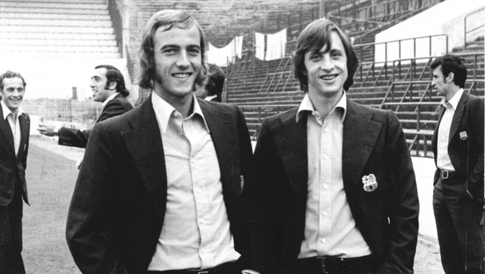 Kết quả hình ảnh cho johan cruyff and johan neeskens