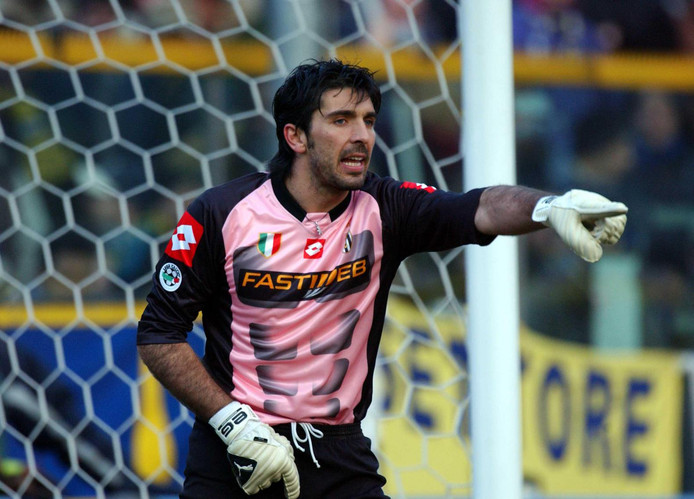 Gianluigi Buffon in het shirt van Juventus in 2003.