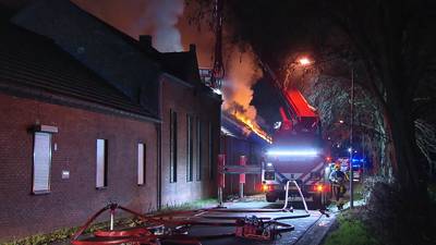 Brand in Tegelen, drie gewonden