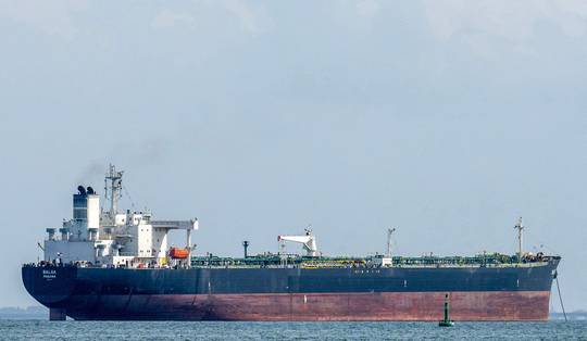 VS enteren olietanker in Indische Oceaan die onderweg was naar China