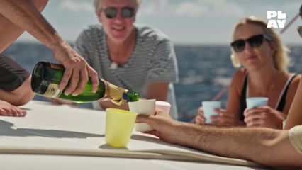 5. Onder de boot!