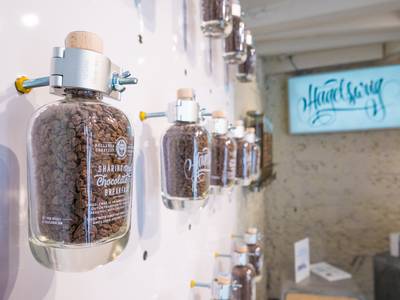 In deze winkel kan je alleen maar hagelslag kopen