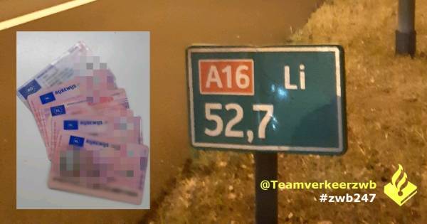 Vijfmaal rijbewijs kwijt op A16 bij Zevenbergschen Hoek, snelste reed 153 km/u - BN DeStem