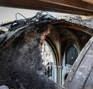 Zo ziet de Notre-Dame er vanbinnen uit, drie maanden na de verwoestend brand