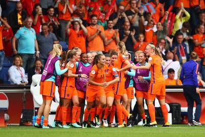 De mooiste foto's van de kwartfinale tussen Nederland en Zweden