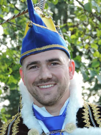 Prins Stijn gaat komend jaar voorop in de polonaise in Pinnekleuversgat (Biest-Houtakker)