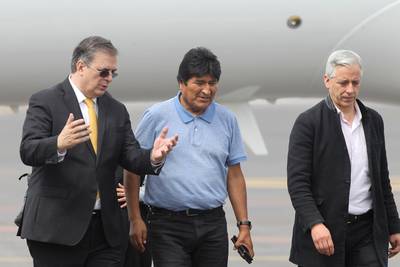 Gevluchte president Bolivia alsnog aangekomen in Mexico