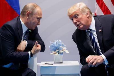 Vrijage tussen Trump en Poetin is alweer over