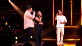 Mike, Tobi en Julie vechten hun battle uit tussen de sterren