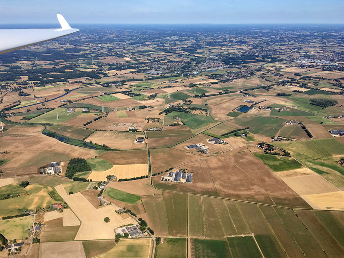 'ontgroening' landschap - bron De Stentor