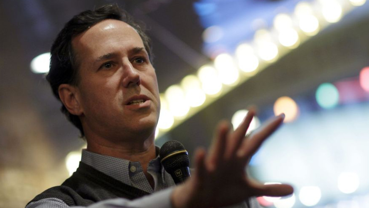 Rick Santorum opent aanval op koplopers in Iowa | De Morgen
