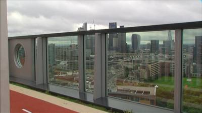 Londenaren kunnen rennen op 75 meter hoogte