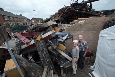 Loil wacht al zeven maanden op sloop afgebrand zalencentrum Lara