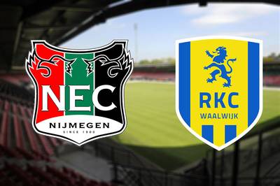 LIVE | NEC begint ongewijzigd aan tweede helft tegen RKC