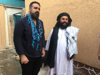 De talibancommandant met de zilveren schoentjes