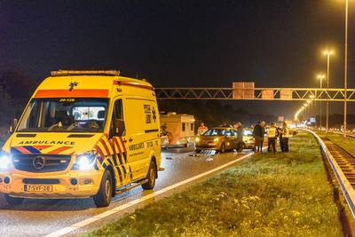 Twee ongevallen vlak na elkaar op bijna dezelfde plek op de A58 bij Ulvenhout