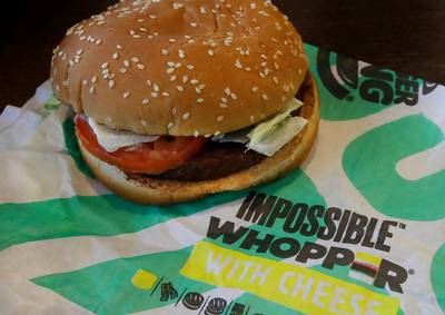 Nederlands bedrijf levert vegetarische Whopper aan Burger King
